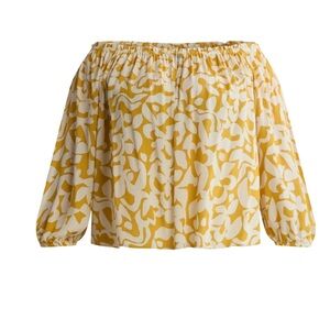 Terra & Sky Women's Plus Size Off The Shoulder Blouse with Long Sleeves 3